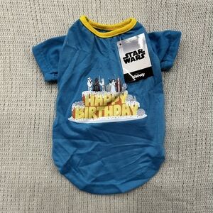 Star Wars‎ Blue Dog Tee with Yellow Trim